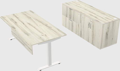 Height-adjustable desk - grade 3