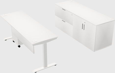Height-adjustable desk - grade 3