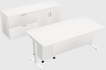 Height-adjustable desk - grade 3