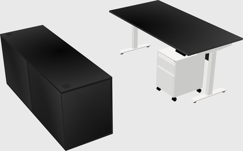 Height-adjustable desk - grade 3