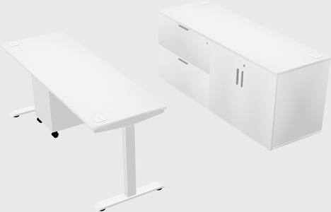 Height-adjustable desk - grade 3