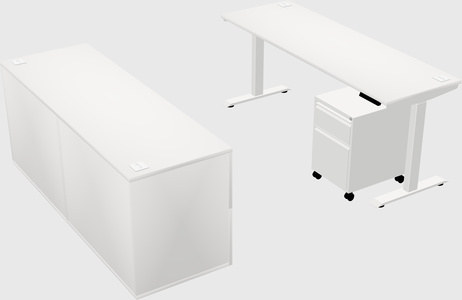 Height-adjustable desk - grade 3