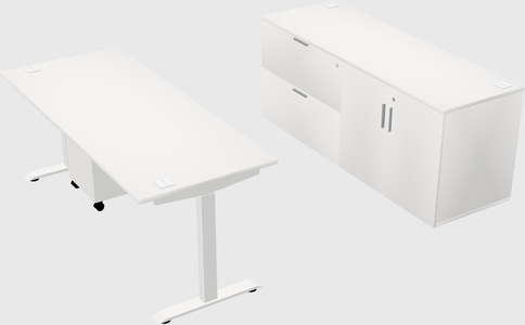 Height-adjustable desk - grade 3
