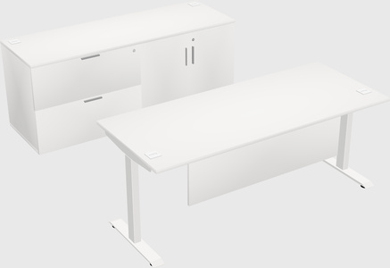 Height-adjustable desk - grade 3