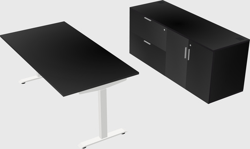 Height-adjustable desk - grade 3