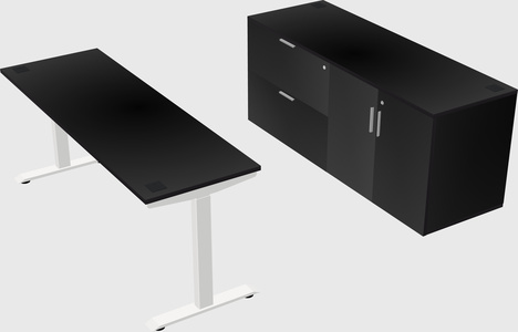 Height-adjustable desk - grade 3