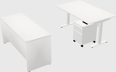 Height-adjustable desk - grade 3