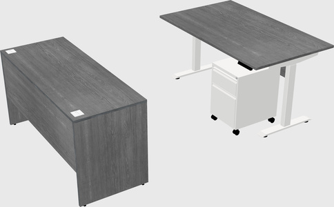 Height-adjustable desk - grade 3