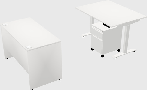 Height-adjustable desk - grade 3
