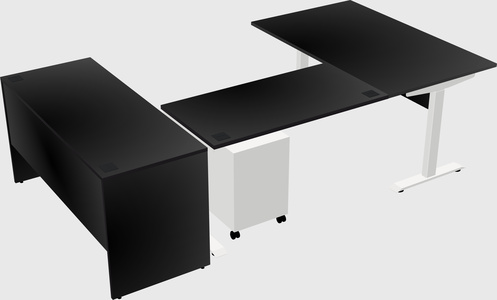 Height-adjustable desk - grade 3