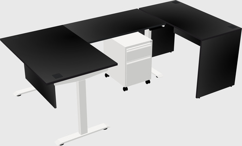 Height-adjustable desk - grade 3