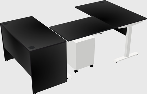 Height-adjustable desk - grade 3