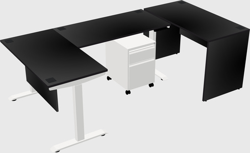 Height-adjustable desk - grade 3