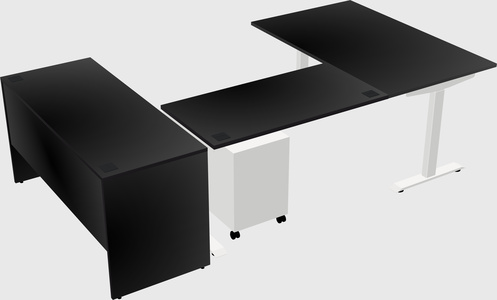 Height-adjustable desk - grade 3