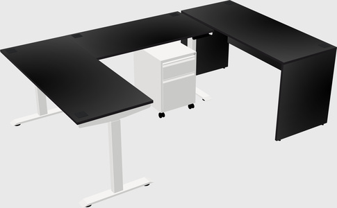 Height-adjustable desk - grade 3
