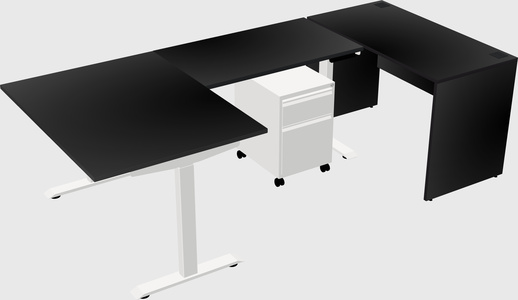 Height-adjustable desk - grade 3