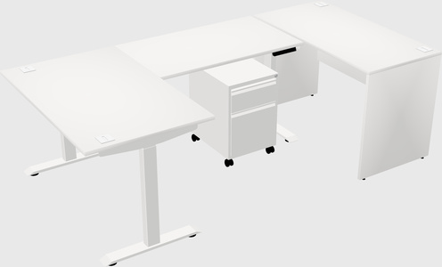 Height-adjustable desk - grade 3