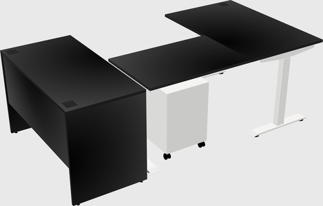 Height-adjustable desk - grade 3