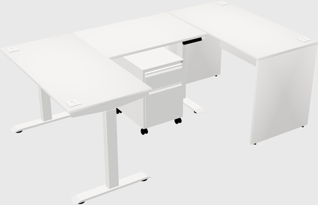 Height-adjustable desk - grade 3