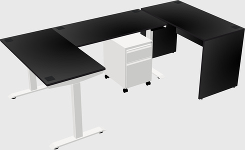 Height-adjustable desk - grade 3