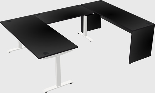 Height-adjustable desk - grade 3