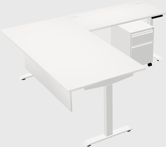 Height-adjustable desk - grade 3