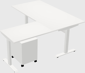 Height-adjustable desk - grade 3