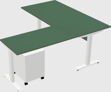 Height-adjustable desk - grade 3