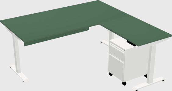 Height-adjustable desk - grade 3