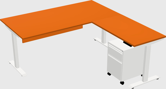 Height-adjustable desk - grade 3