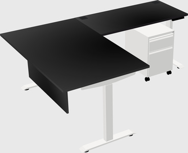 Height-adjustable desk - grade 3
