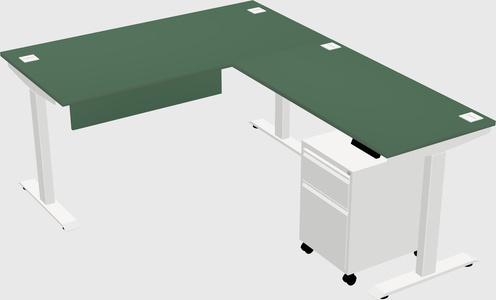 Height-adjustable desk - grade 3