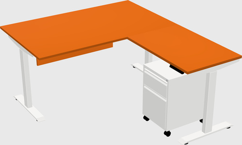 Height-adjustable desk - grade 3