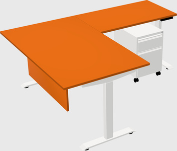 Height-adjustable desk - grade 3