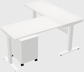 Height-adjustable desk - grade 3