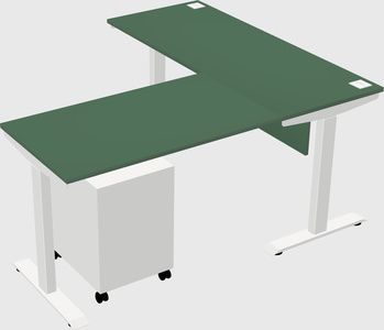 Height-adjustable desk - grade 3
