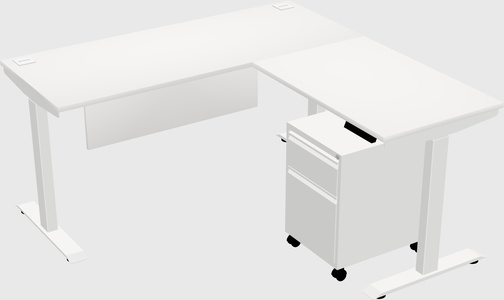 Height-adjustable desk - grade 3