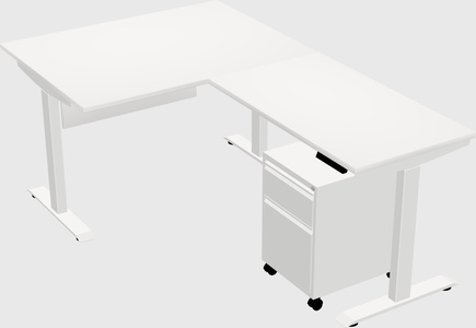 Height-adjustable desk - grade 3