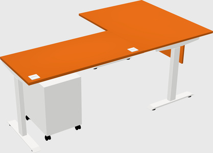 Height-adjustable desk - grade 3