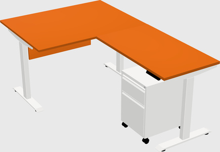 Height-adjustable desk - grade 3
