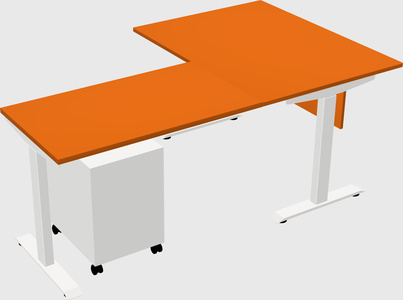 Height-adjustable desk - grade 3