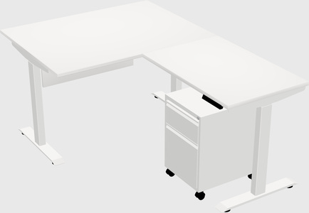Height-adjustable desk - grade 3
