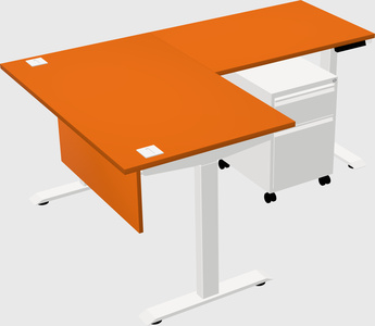 Height-adjustable desk - grade 3
