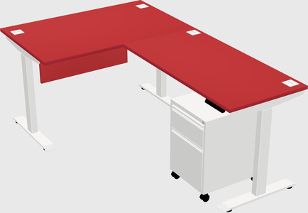Height-adjustable desk - grade 3