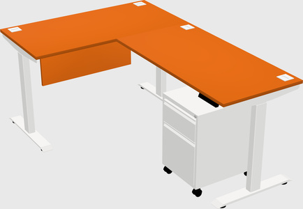 Height-adjustable desk - grade 3