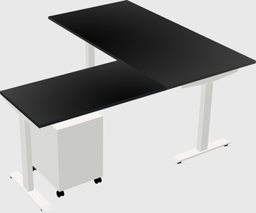 Height-adjustable desk - grade 3