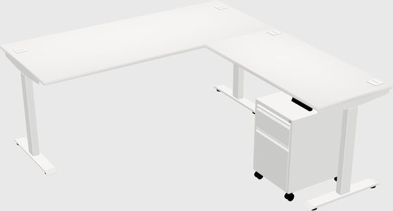 Height-adjustable desk - grade 3
