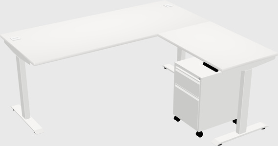 Height-adjustable desk - grade 3