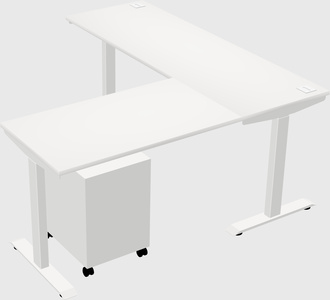 Height-adjustable desk - grade 3