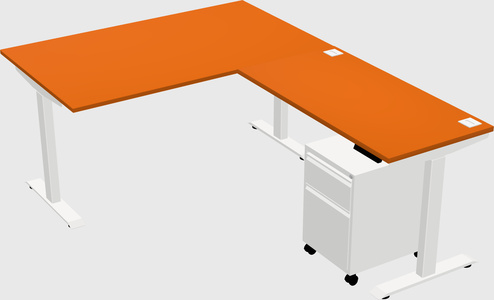 Height-adjustable desk - grade 3